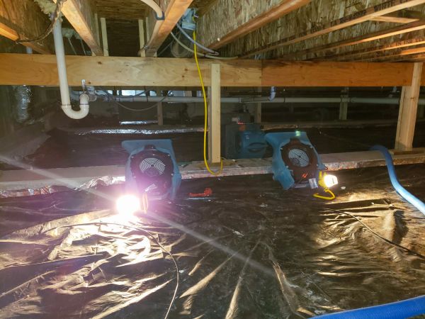 Crawlspace Water Removal in Southport
